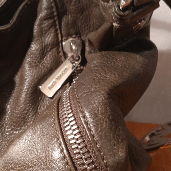 Michael Kors Dark Olive  Leather Shoulder Bag - Picture 5 of 14